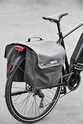 Borsa a bisaccia in ecopelle